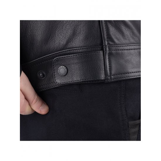 Oxford Henlow Leather Motorcycle Jacket at JTS Biker Clothing